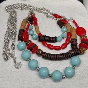 Colorful BoHo Beaded Necklace